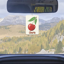 Red Cherry Design Personalisiert Autolufterfrischer