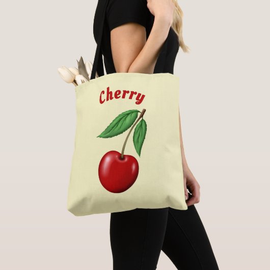 Red Cherry Design Personalisiert Tasche (Von Nahem)