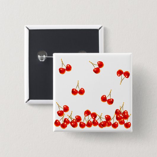 Red Cherry fällt ab Button (Vorne & Hinten)
