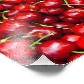 Red Cherry Fotodruck (Ecke)