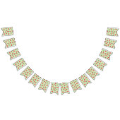 Red Cherry Frucht Grüne Blätter Pastel Lumberjack Wimpelkette (Alle)