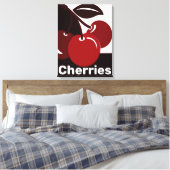 Red Cherry Frucht Küche Leinwanddruck (Insitu (Schlafzimmer))