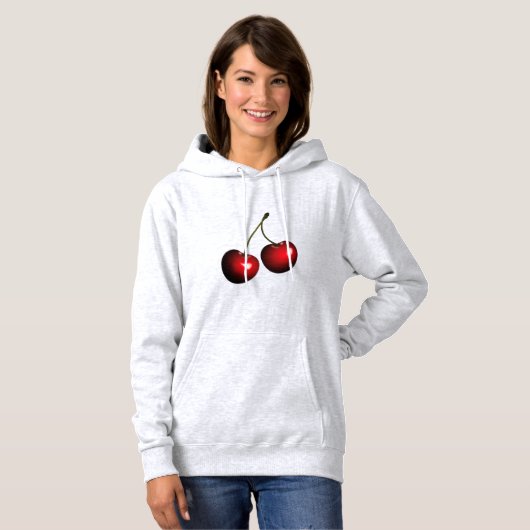 Red Cherry Hoodie Frucht (Vorne ganz)