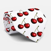 Red Cherry Neck Tie oder Farbe auswählen Krawatte (Gerollt)