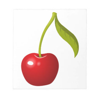 Red Cherry Notizblock