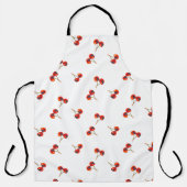 Red Cherry Paint Touch Schürze (Vorderseite)