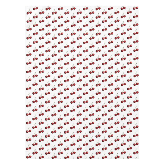 Red Cherry Tablecloth Tischdecke (Vorderseite)