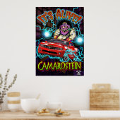 Red Chevy Camaro SS Poster (Küche)
