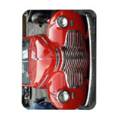 Red Chevy Coupe Magnet (Vertikal)