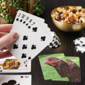 Red Chicken Bicycle Playing Cards Spielkarten (In Situ)