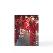 Red Chile Pepper Ristra Vielen Dank