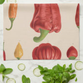 Red Chili Pepper Geschirrtuch (Gefaltet)