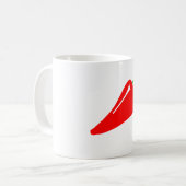 Red Chili Pepper Kaffeetasse (Vorderseite Links)