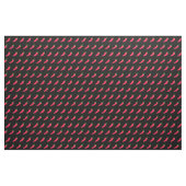 Red Chili Pepper Polka Dot Stoff (Yard (91,4 cm))