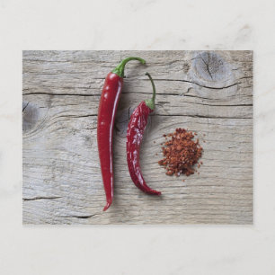 Red Chili Pepper Postkarte