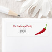 Red Chili Pepper Rücksendeadresse (Insitu)