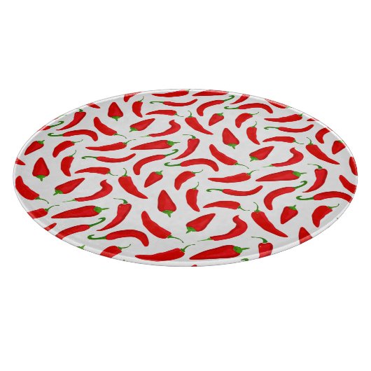 Red Chili Pepper Schneidebrett (Ecke)