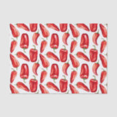 Red Chili Peppers Seidenpapier (Vorderseite)