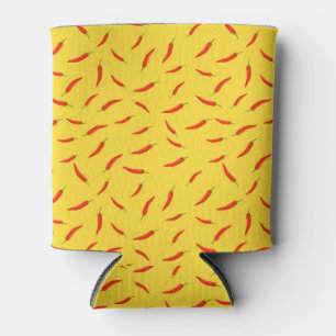 Red Chilies Pattern Dosenkühler
