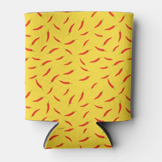 Red Chilies Pattern Dosenkühler (Vorderseite)