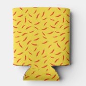 Red Chilies Pattern Dosenkühler (Rückseite)
