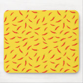 Red Chilies Pattern Mousepad (Vorne)