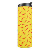 Red Chilies Pattern Thermosbecher (Nach links gedreht)