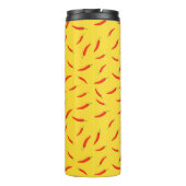 Red Chilies Pattern Thermosbecher (Rückseite)