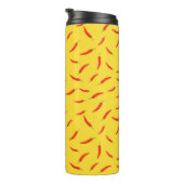 Red Chilies Pattern Thermosbecher (Nach rechts gedreht)