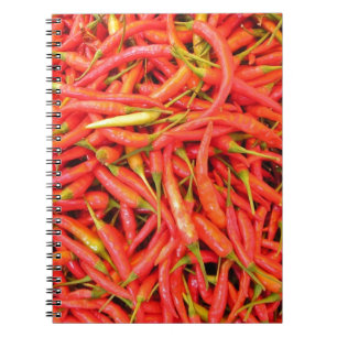 Red Chilis Notizblock