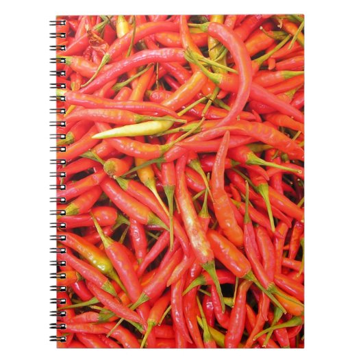 Red Chilis Notizblock (Vorderseite)