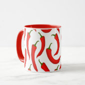 Red chilli peppers tasse (Vorderseite Links)