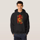 Red Chinese Dragon Hoodie (Vorne ganz)
