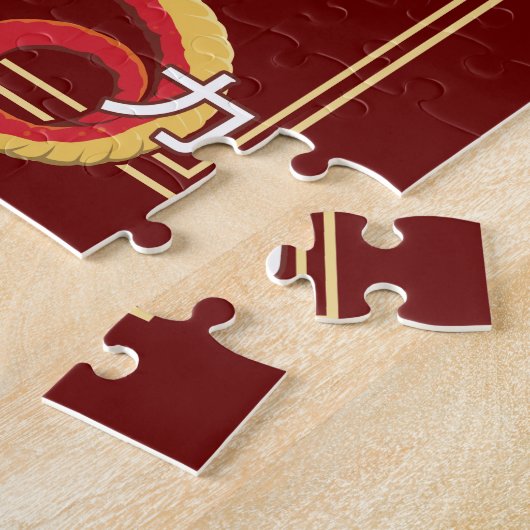 Red Chinese Dragon Puzzle (Seite)