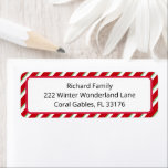 Red Christmas Baby Shooter Rücksendeadresse Etiket<br><div class="desc">Red Christmas Baby Shooter Rücksendeadresse Etikett</div>