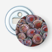 Red Christmas Balls Flaschenöffner (Vorderseite)