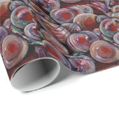 Red Christmas Balls Geschenkpapier (Rolleneckpunkt)