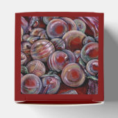 Red Christmas Balls Geschenkschachtel (Oben)