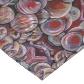 Red Christmas Balls Kurzer Tischläufer (Ecke)