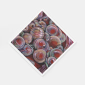 Red Christmas Balls Serviette (Ecke)