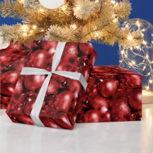 Red Christmas Baubles