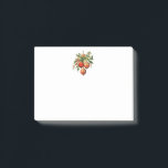 Red Christmas Baubles mit Holly Festivals Post-it Klebezettel<br><div class="desc">Sticky Notizen mit einer Vintagen Stildarstellung. 3 rote Weihnachtsbaumbläschen umgeben von grünen Heiligen und Beeren. Retro cool.</div>