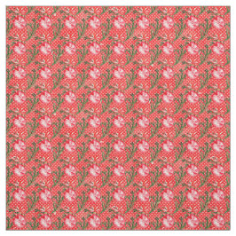 Red Christmas Baubles Stoff