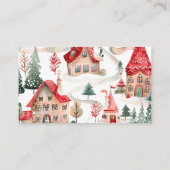 Red Christmas Books für Baby Enclosure Card Begleitkarte (Rückseite)