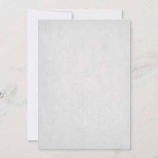 Red Christmas Bow und Silver Tinsel Einladung (Rückseite)