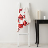 Red Christmas Bows Sherpadecke (Beispiel)