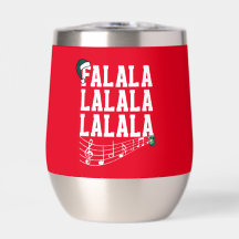 Red Christmas Carrol Themed Insulbler Tumbler