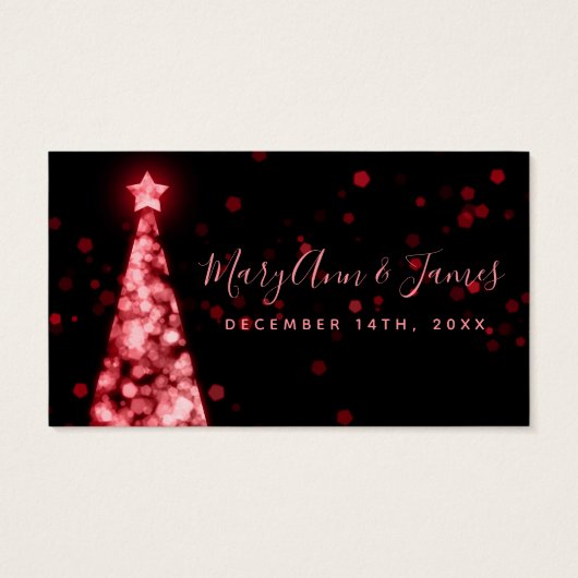 Red Christmas Drink Voucher (Rückseite)