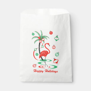 Red Christmas Flamingo Baubles Weihnachtsgeschenk Geschenktütchen