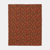 Red Christmas Fleece Blanket - Gemütliches klassis (Vorderseite)